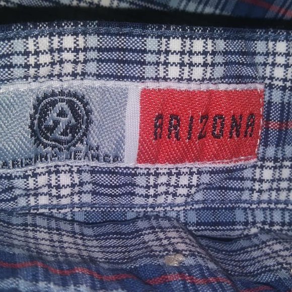 Arizona Jeans Co. 100% Cotton Large/Tall Button Down Collar shirt - Picture 3 of 3